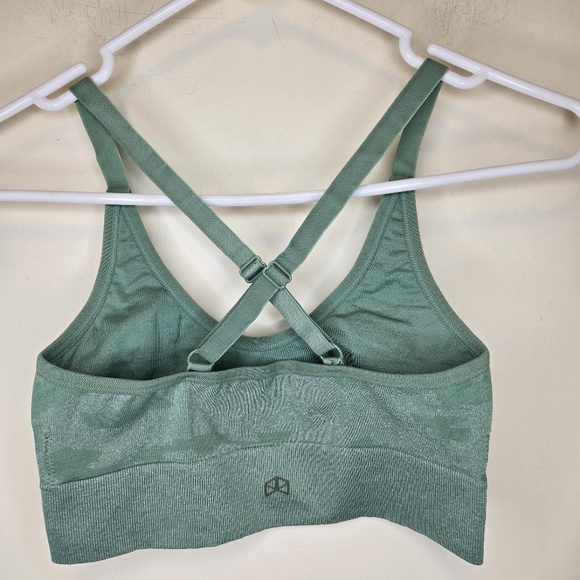 Nwt RawGear green camo sports bra medium - Picture 4 of 4